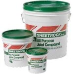 All purpose drywall joint compound by USG.